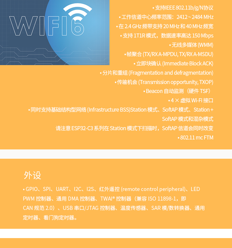 樂鑫一級代理商ESP32-C3-MINI-1 wifi與藍(lán)牙一體模塊wifi模組廠商